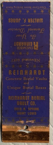 Reinhardt concrete burial - reinhardt,
